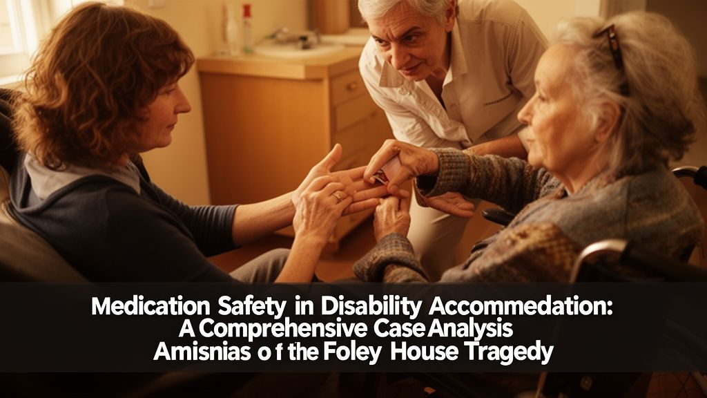 Medication Safety in Disability Accommodation: A Comprehensive Case Analysis of the Foley House Tragedy